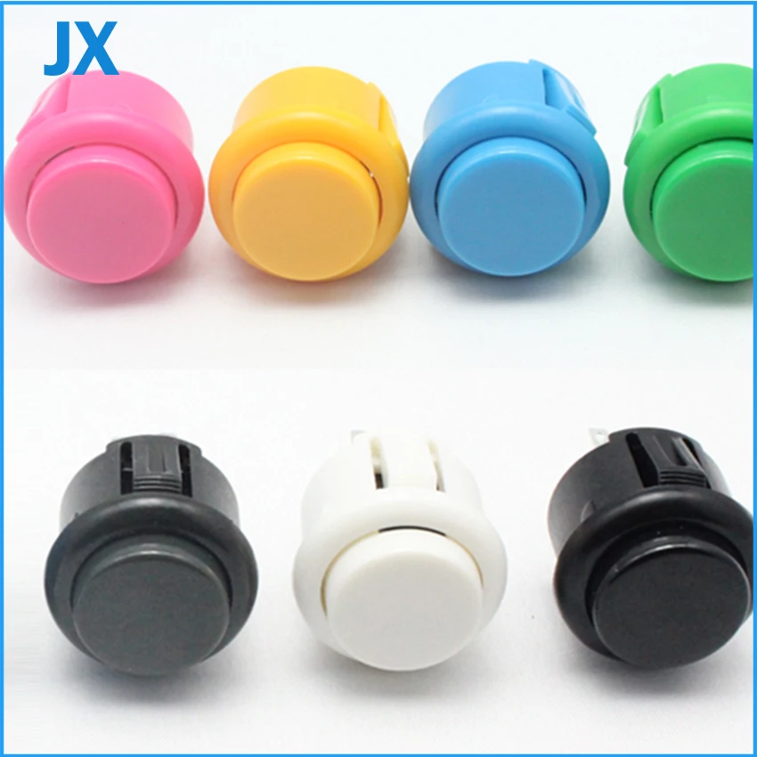 24mm Round Arcade copy sanwa Push Button plastic switch button Perfect