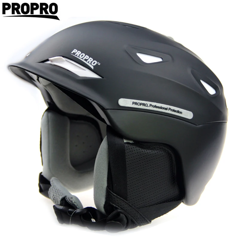 

PROPRO 005 One-piece Ski Helmet Warm Hat Snow Skiing Essential Veneer Double Plate Protector , Free Shipping