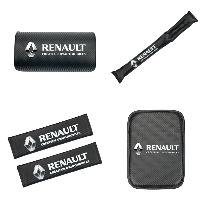 

Car Armrest Pad Covers Auto Seat Armrests Box Pads Storage Protection Cushion for Renault duster megane 2 logan renault clio