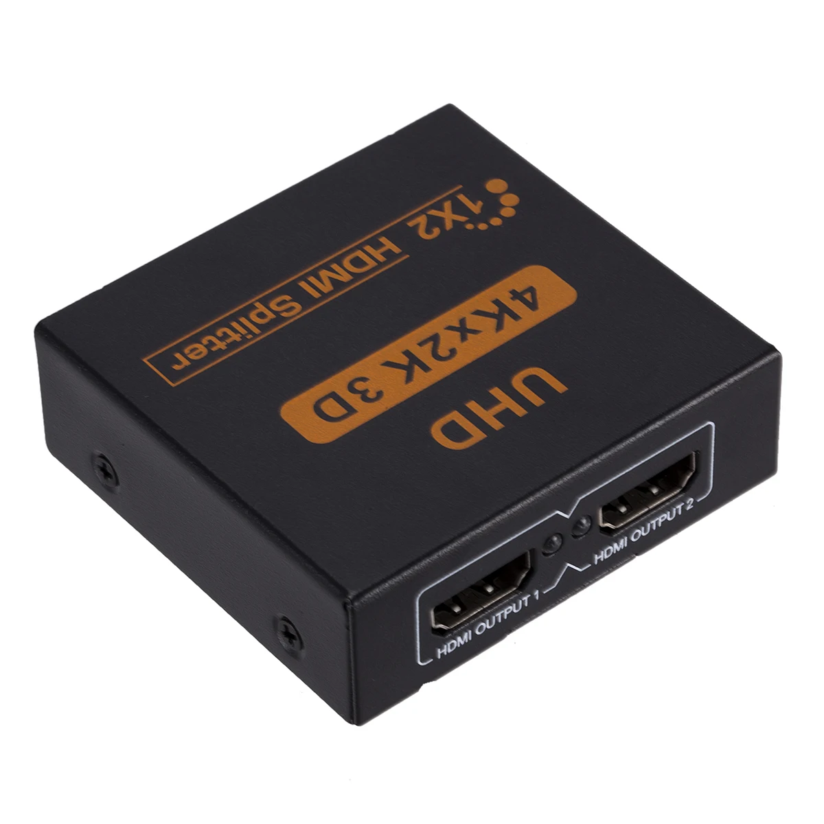 Ultra HD 4K HDMI сплиттер 1X2 порта 3D UHD 1080p 4K* 2K видео HDMI Коммутатор HDMI 1 вход 2 выхода концентратор повторитель усилитель