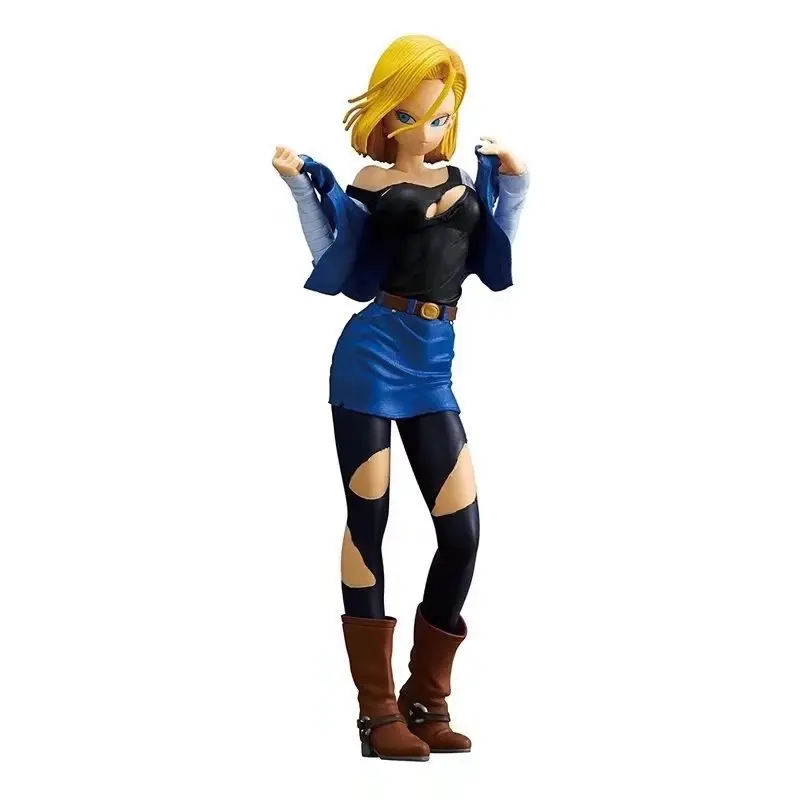 Аниме 25 см Dragon ball Z Glitter & Glamours Android NO.18 ассортимент Dragonball Фигурки игрушки модель