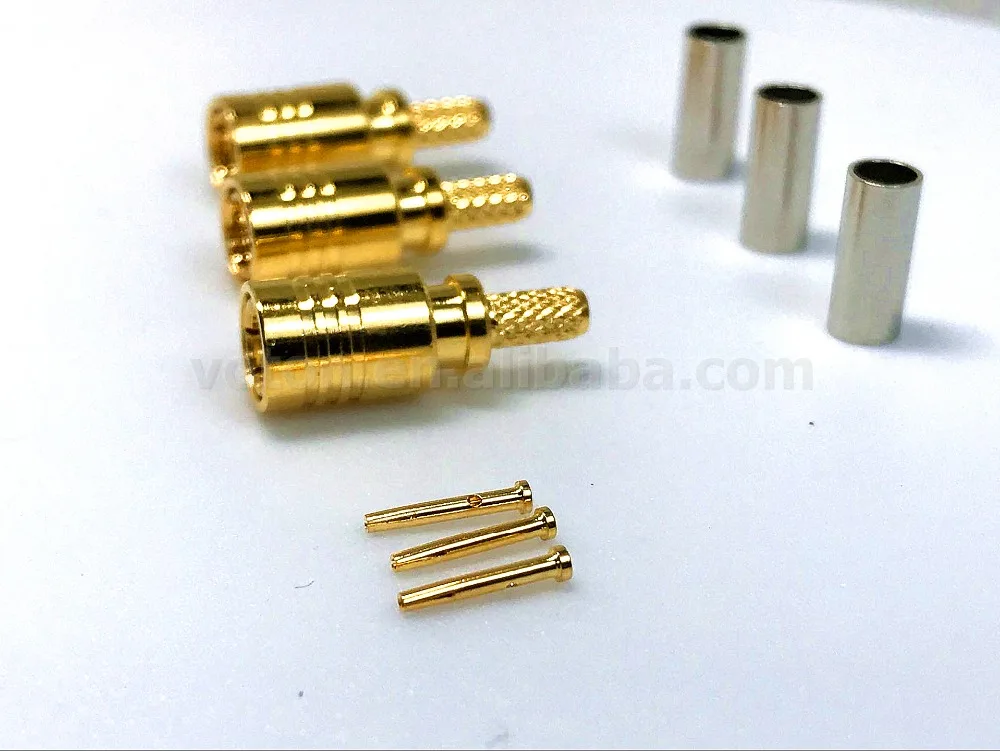 SMB female straight connector crimp for RG174 cable3