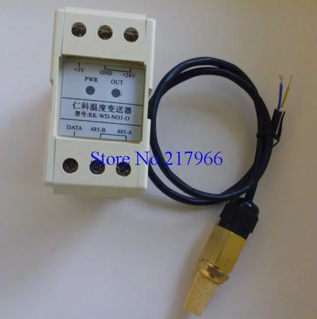 

1PCS X ,Temperature and humidity transmitter 485 sensor network software guide rail soil water, Free Shipping