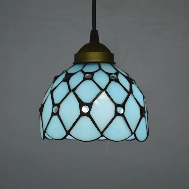 Подвесной светильник Tiffany E27 110 240 В в стиле морского бассейна средиземноморском