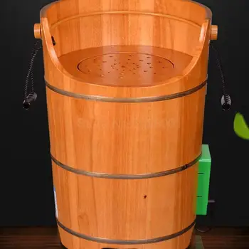 

Fumigation Barrel, Foot Soaking Barrel, Wooden Foot Bathtub, Foot Washing Barrel, Wooden Tub, Knee High And Deep Barrel, Househo