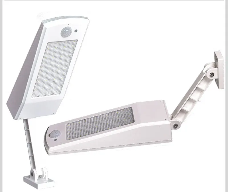 Gitex ao ar Sensor de Movimento Solar para Iluminação do Jardim Luz à Prova Luz de Parede Livre Solar Dauto Água Auto Pir Ajustável Lâmpada 48 Led 9 Gitex ao ar livre 48 led solar