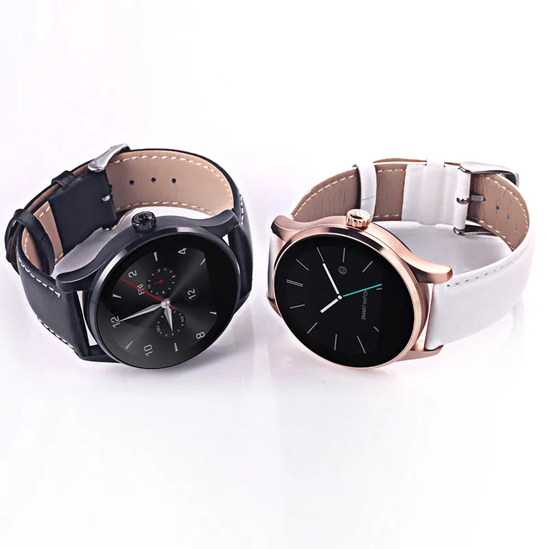 AMYNIKEER smart watch k88h показывает круглый экран Поддержка bluetooth гаджет с монитором и датчиком подсчета сердечного ритма для ios android Смарт часы с встроенным телефоном kw18 GT88