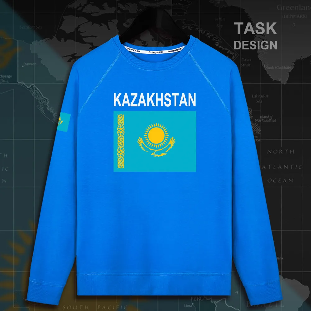 Kazakh KZ Kazakhstani KAZ мужская толстовка с капюшоном пуловеры Мужская уличная одежда