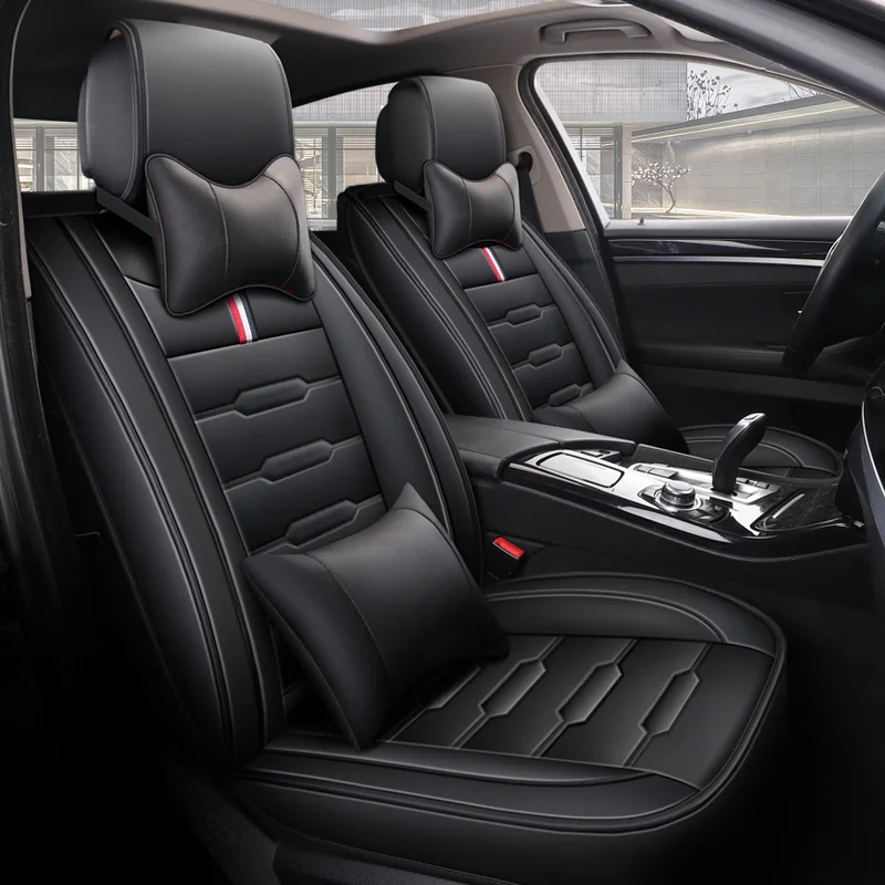 

Universal pu leather car seat cover auto seats covers for Citroen spash swift sx4 jimny sx4s cross suzuki escudo grand vitara