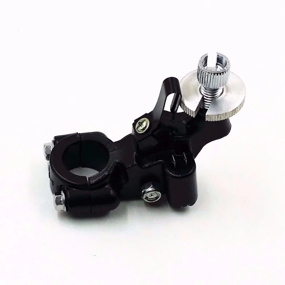 Motorcycle 7/8 Inch 22mm Clutch Lever Bracket Perch With Cable Adjuster
