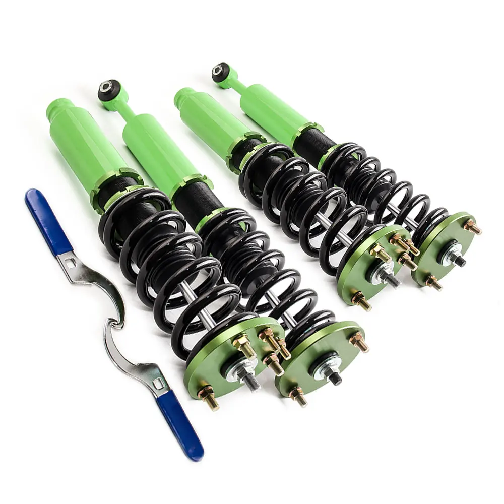 Для Honda Accord 2003 2007 Full Coilover Набор для снижения Подвески зеленый 04 08 Acura TSX 03 07 DX EX LX SE