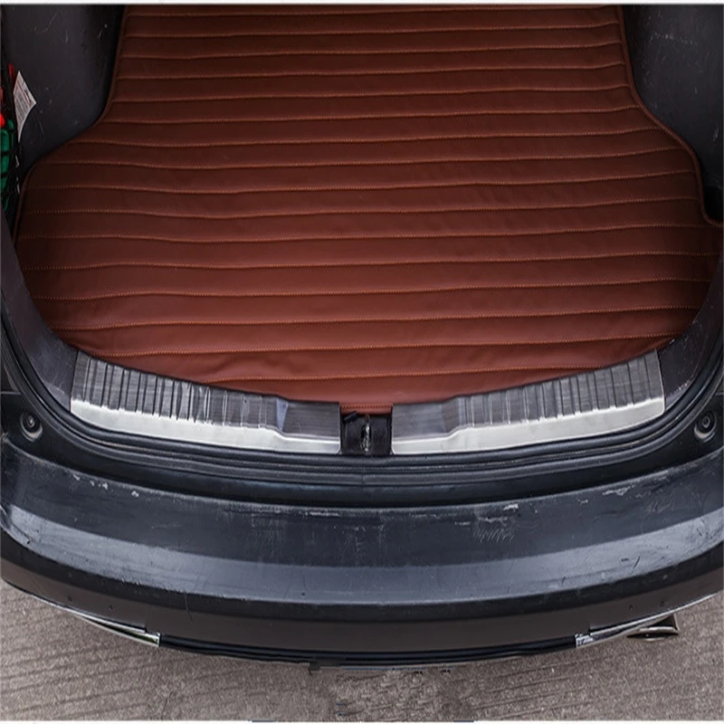 

WELKINRY car cover For Honda CR-V CRV 2015 2016 stainless steel rear box gate bumper scuff plate doorsill threshold pedal trim