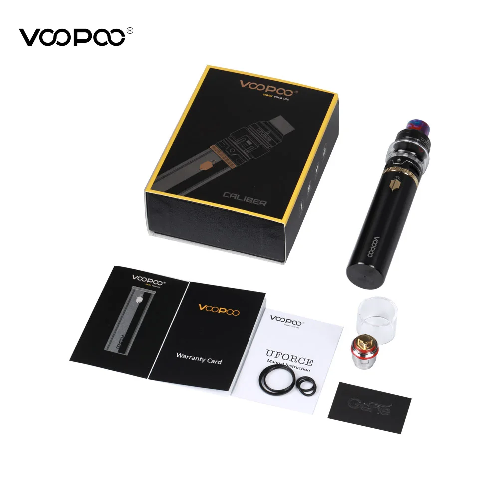 Оригинальный стартовый набор VOOPOO caliber 110 Вт встроенный аккумулятор 3000 мАч калибр