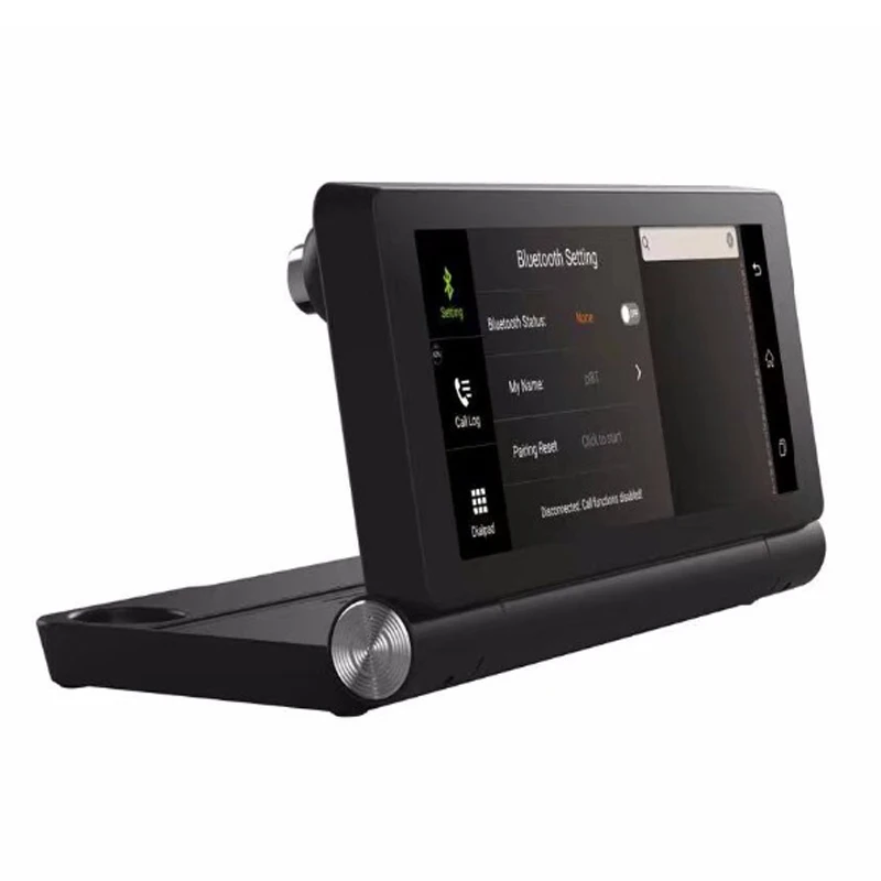Автомобильный зеркальный видеорегистратор 4G с 1080P WIFI и 7 дюймовым GPS Навигатором