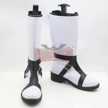 

JoJo's Bizarre Adventure Guido Mista shoes male cosplay shoes men white boots custom made