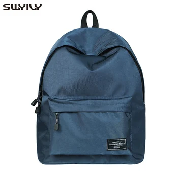 

SWYIVY Bag For Woman 2019 New Female Casual Backpack For Primary And Secondary School Students Schoolbag Shoulder Backbag Woman