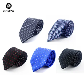 

Men Tie Ties For Men Necktie Men Tie Down Men Gift Silk Polyester Woven Skinny Plaid Dots Party Luxury Fashion Slim Classic HY