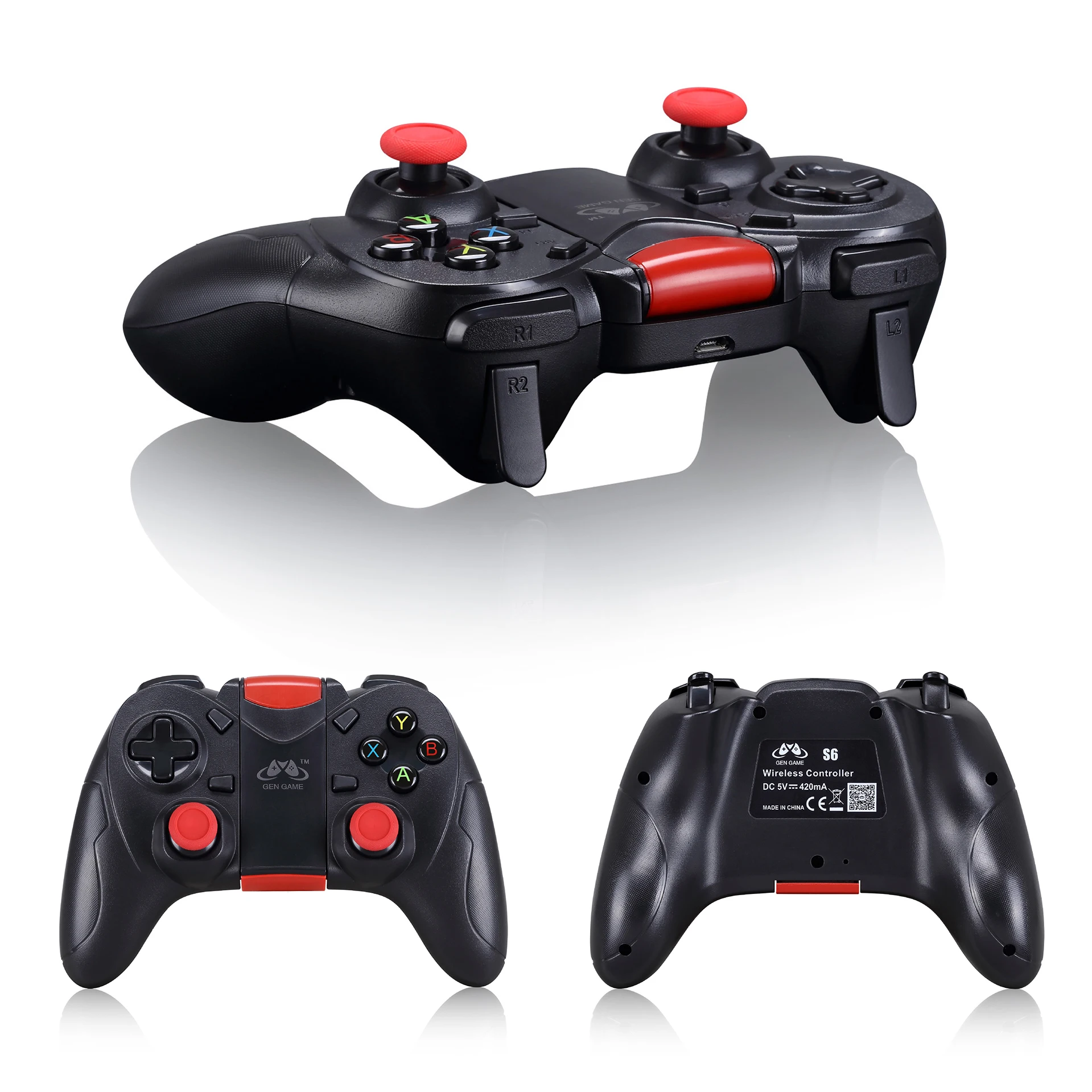 

Universal PUBG Deluxe vibration Wireless Bluetooth For xiaomi IPhone Android ios Phone Gamepad Gaming Remote Controller Joystick