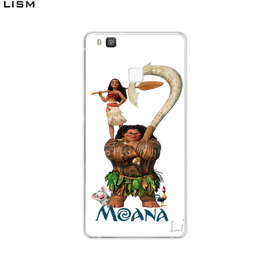 Жесткий чехол LISM Waialik Moana Princess для huawei P20 Pro P10 P9 Lite 2017 2016 P8 2015 P