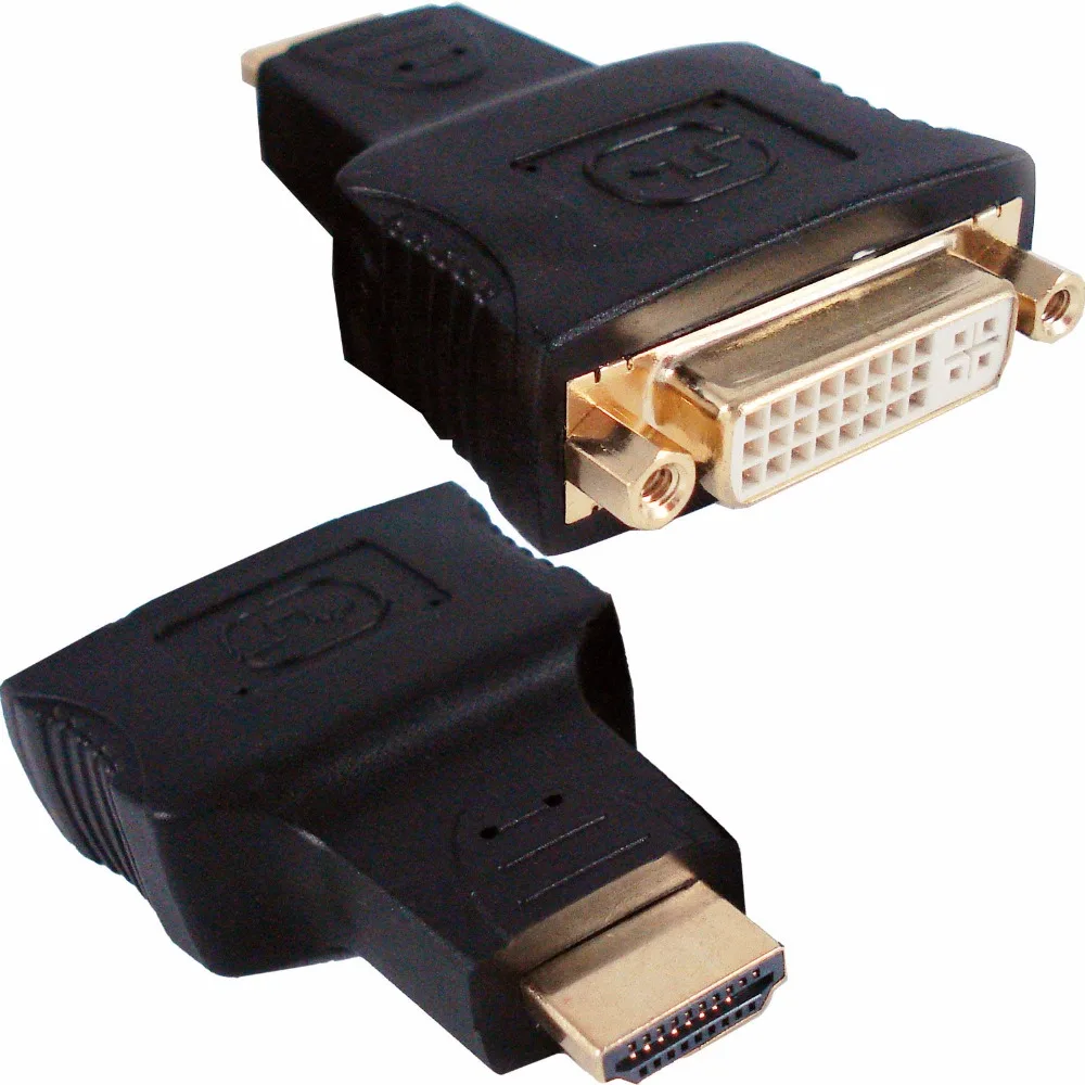 

DVI D Female Dual Link to HDMI Male Connector Converter PC HDTV Adapter Socket