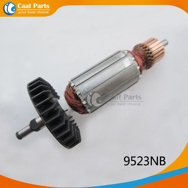 AC 220V Drive Shaft Electric Hammer Armature Rotor for Makita 9523NB