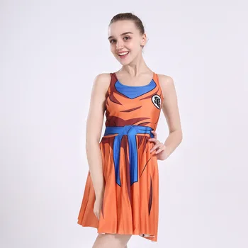 

Japanese Anime Son Goku Cosplay Dress Cosplay Costume Halloween Stage Dress New Fashion Figure Suit Drop Ship