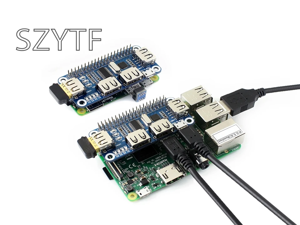 

NEW!USB to serial expansion board HUB splitter hub for Raspberry Pi Zero PI 3 generation B