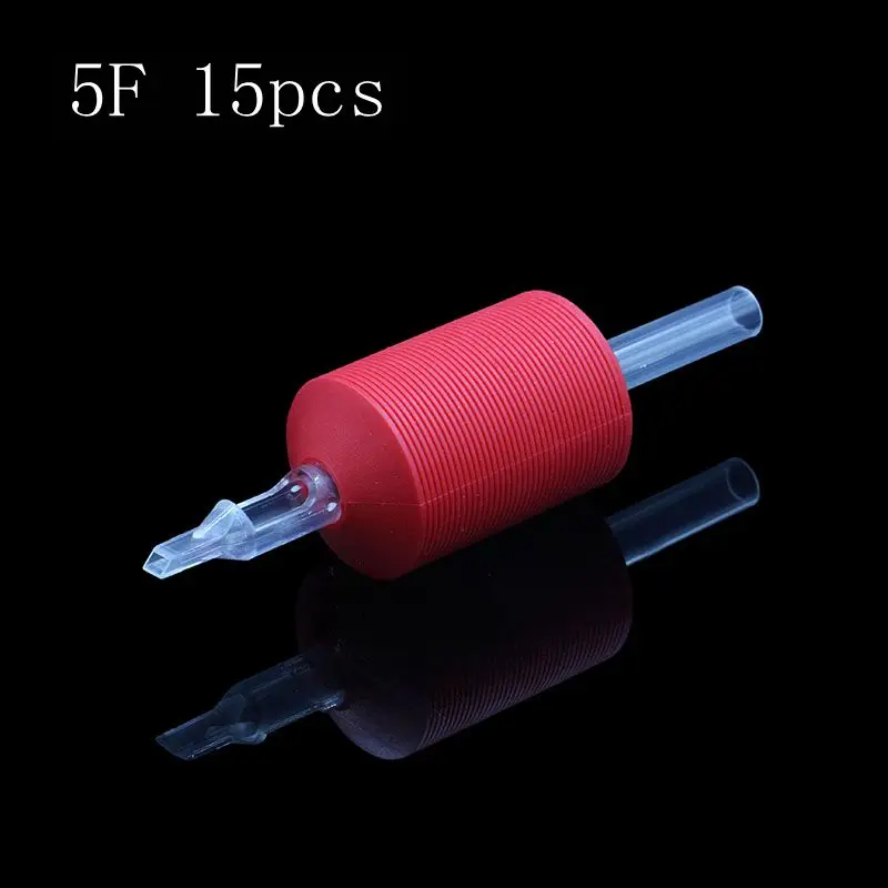 15pcs 30MM Disposable Tattoo Grips Tattoo And Tattoo Transparent