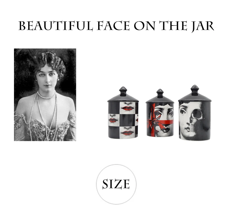 Fornasetti شمعة حامل خلع الملابس مكتب قلم للزينة تخزين جرة ميلان الوجه نمط مكتب الديكور Jewerlly ترتيب السيراميك مربع Fornasetti شمعة حامل خلع الملابس مكتب قلم للزينة تخزين جرة ميلان الوجه نمط مكتب الديكور Jewerlly ترتيب السيراميك مربع