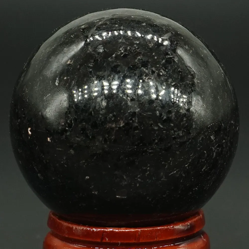 40 мм натуральный драгоценный камень нуумит хрустальный шар рейки заживляющий