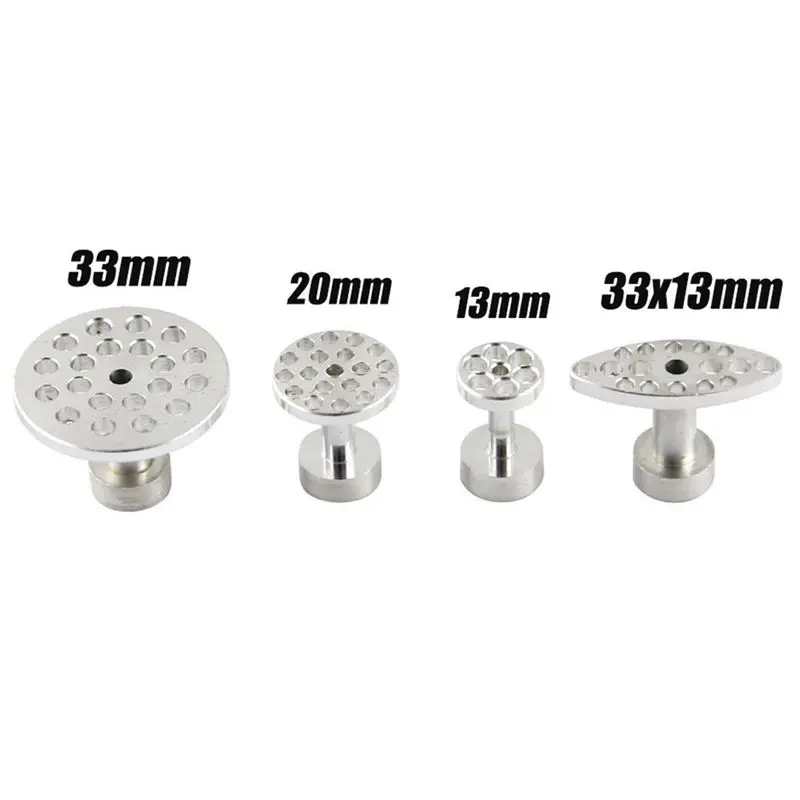 

Automobile Sheet Metal Dent Repairer Pit Pit Repair Tool Equipment Aluminum Alloy Pull Cap Gasket 8 Pieces