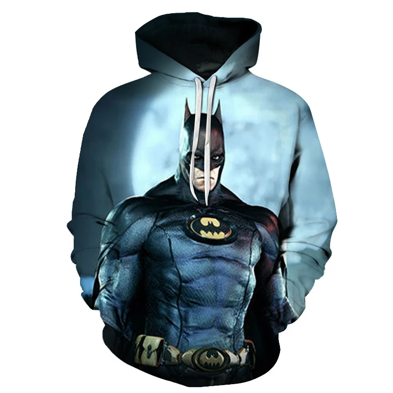 New Fashion Women//Men/'s Batman 3D Print Casual Hoodies Sweatshirts B02