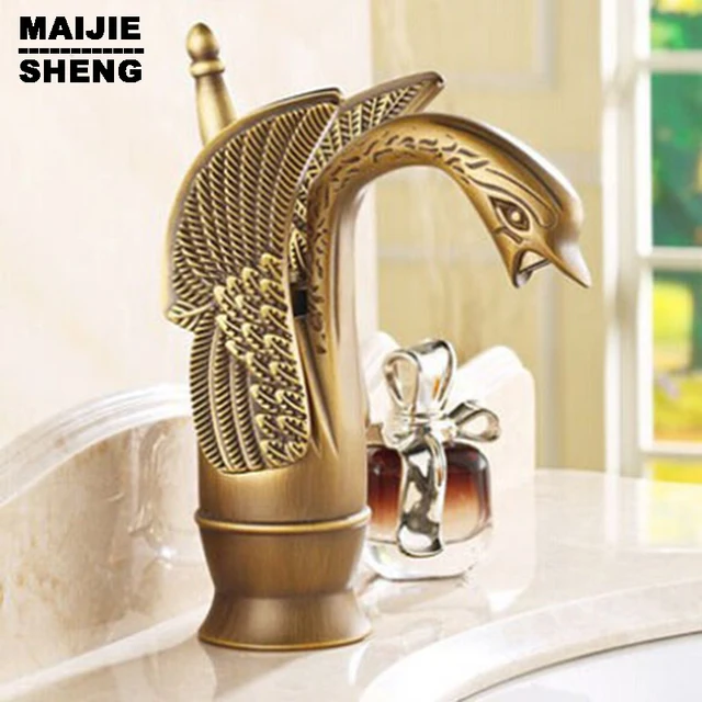 antique bronze faucet lavatory faucet swan style antique bronze brass faucet bath basin mixer tap bathroom bath toilet basin faucets antique bronze faucet lavatory faucet swan style antique bronze brass faucet bath basin mixer tap bathroom bath toilet basin faucets