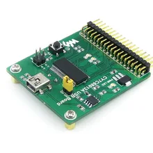 CY7C68013A USB плата(мини)# CY7C68013 EZ-USB FX2LP разъем USB для печатной платы модуль с 8051 ядром оценочный комплект