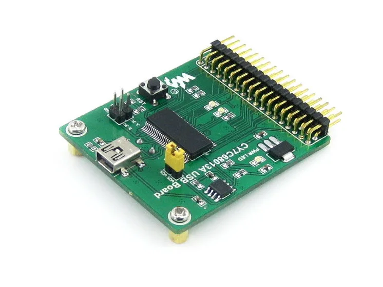 USB плата CY7C68013A (mini) # CY7C68013 EZ FX2LP разъем usb для печатной платы модуль с 8051 Core набор