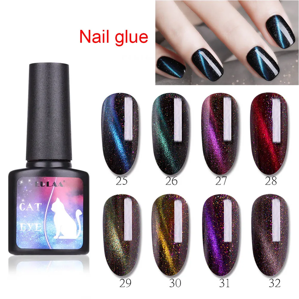 

Chameleon Cat Eye Gel Bling Lacquers Nail Polish Shining Glitter UV Gel Nail Polish 998