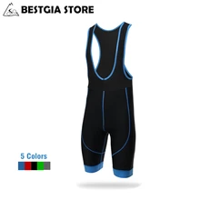Высококачественные мужские велошорты летние 3D Велоспорт гелиевая Подушка Биб колготки Mtb дорожные короткие Велосипедки Culotte Ciclismo Hombre