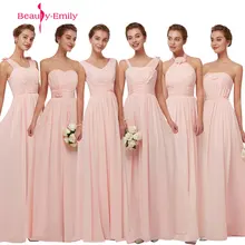 blush pink dress bridesmaid