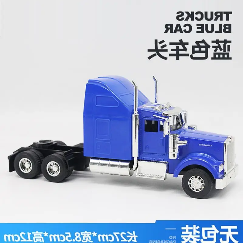 A 1/32 New Special Die Casting Metal Truck Tank Truck Desktop Display Collection Model Toys For Children - Цвет: A