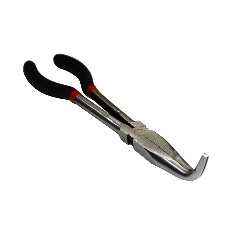 

90 degree angled spark plug boot pliers with insulated grips