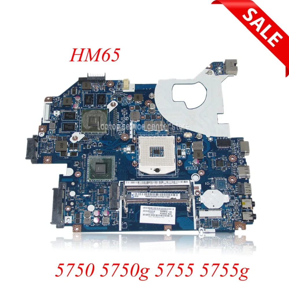 Материнская плата NOKOTION P5WE0 основная для ноутбука acer aspire 5750 5750G 5755 GT540M DDR3 MBRCG02004 MB.