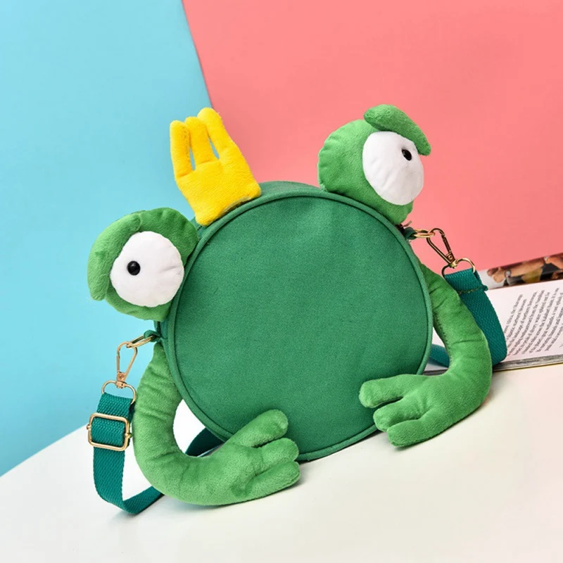 Детская игрушка школьная сумка, очаровательные Мультяшные Животные Плюшевый Рюкзак для детей на открытом воздухе Дорожная сумка