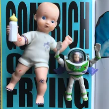 Original Classic Toy 8 Fun Toy Story Big Baby Action Figure Doll PVC Collectible Model Toy