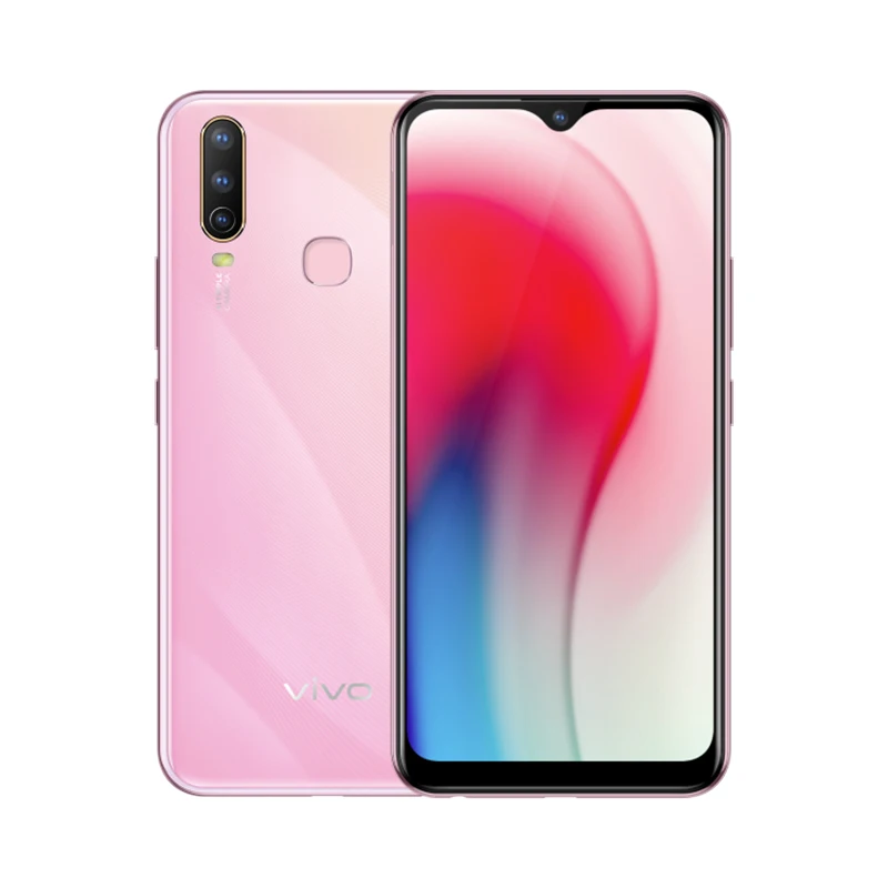 Новый оригинальный смартфон Vivo Y3 4G RAM 128G ROM Face ID 6 35 &quotполный экран с каплями воды