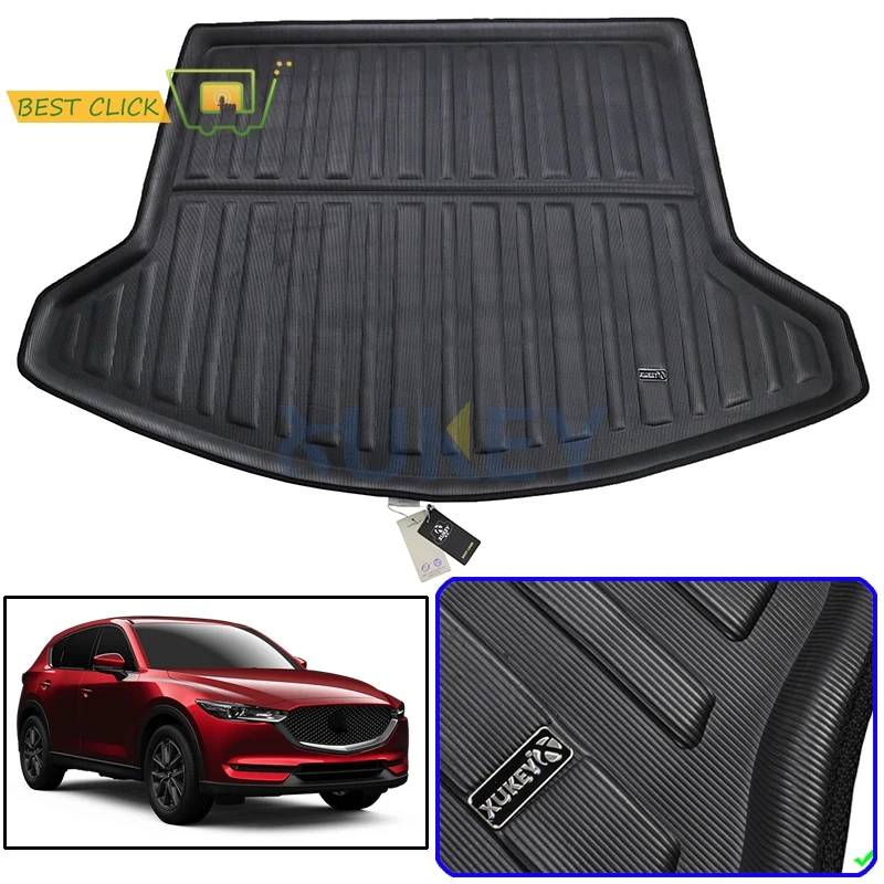 

Tailored Rear Boot Liner Trunk Cargo Floor Mat Tray Protector For Mazda CX-5 CX5 MK2 2017 2018 2019 2nd Generation