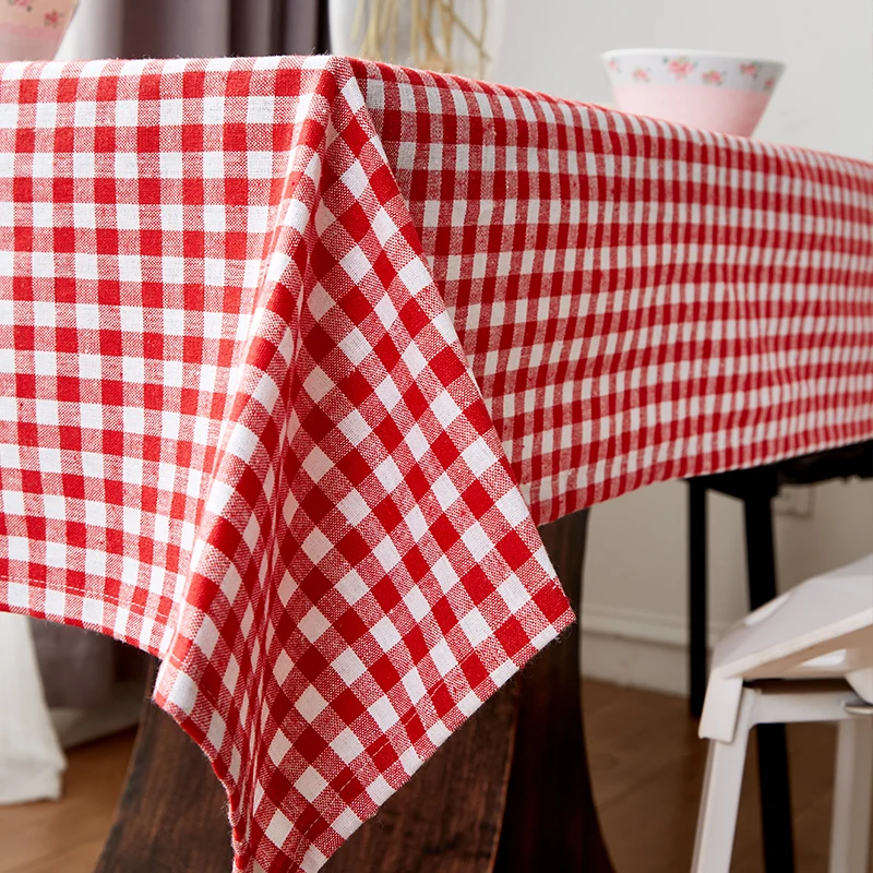 

Table Cloth Modern Rectangle Table Cover Plaid Pink Tablecloth Dining Home Kitchen Decoration For Party Mantel Mesa Home Decor