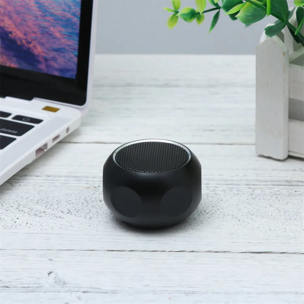 Ultru тонкий мини эргономичный дизайн портативный Bluetooth + FM MP3 динамик перезарядка