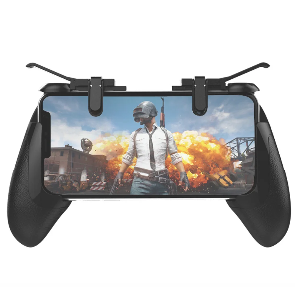 2019 RK game 8th  New Mobile Phone forPubg Game Handle Grip With L1R1 Shooter Controller Trigger Forpubg