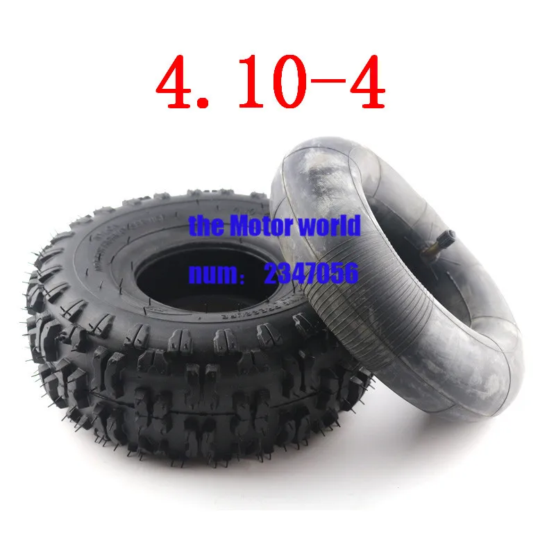 4 10/3 50 410/350 резиновая шина ATV Quad Go Kart 47cc 49cc 10 и внутренняя трубка подходят для всех
