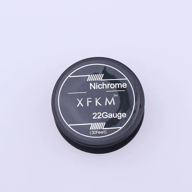 XFKM NI80 10 м/рулон провода для электронной сигареты RDA нагревательные провода нихрома предварительно построенные катушки нагревательные катушки провода для RDA RBA Атомайзер
